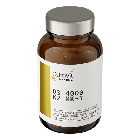 Pharma D3 4000 IU + K2 MK-7 (90 tablets)