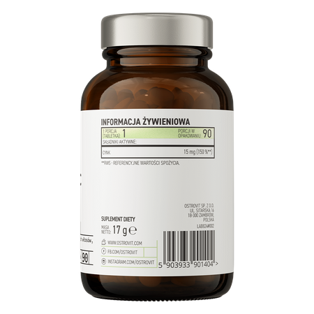 Pharma Organic Zinc (90 tabs)