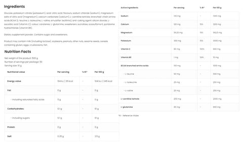 Isotonic Powder 500g