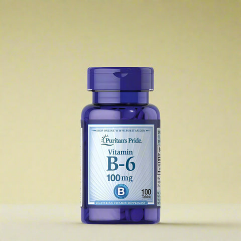 Vitamin B-6 100 mg (100 Tablets)