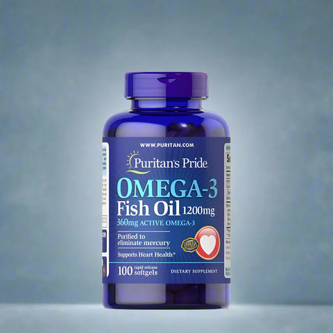 Omega-3 Fish Oil 1200MG (100 Softgels)