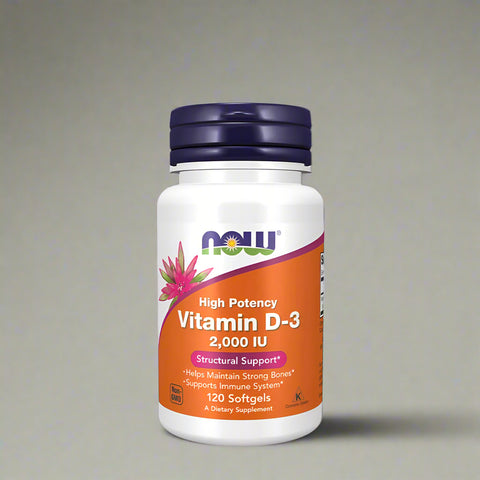 Vitamin D3 2000 IU (120 Softgels)