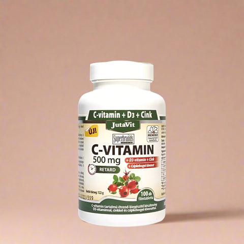 Vitamin C 500 mg + D3 + Zinc tablet (100 Tablets)