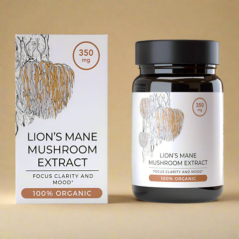 Lion’s Mane Mushroom Extract, 30 capsules