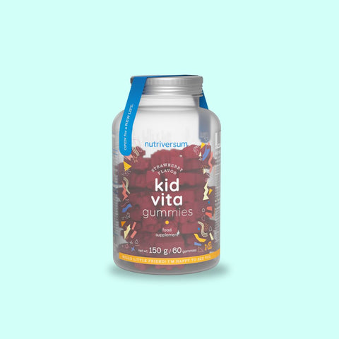 Ζελεδάκια Kid Vita (60 ζελεδάκια, φακελάκι φράουλας)