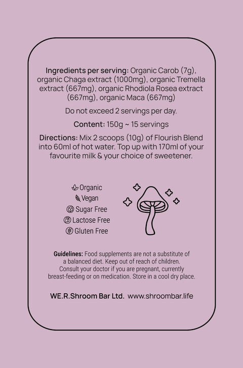 Flourish – Carob blend (Immunity, Vitality, Energy)
