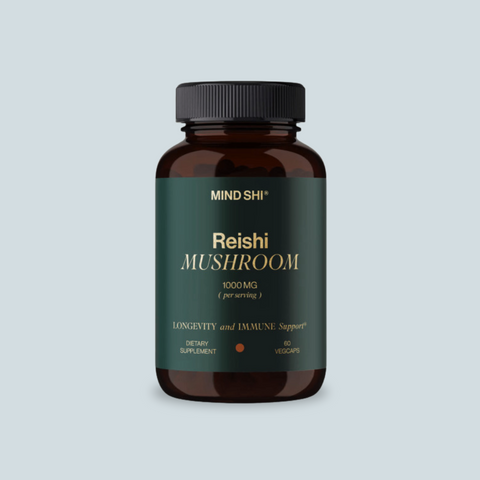 Reishi Mushroom 1000 mg - 60 Veg Capsules