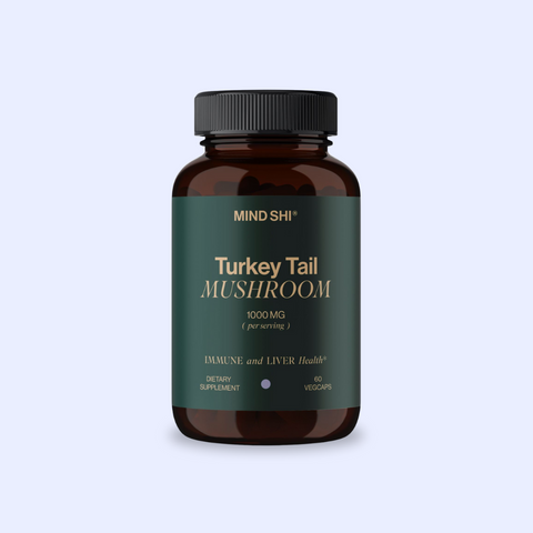 Turkey Tail Mushroom 1000 mg - 60 Veg Capsules