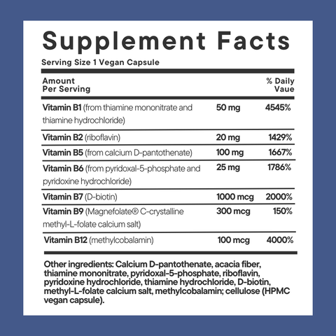 B-Complex (60 Veg Capsules)