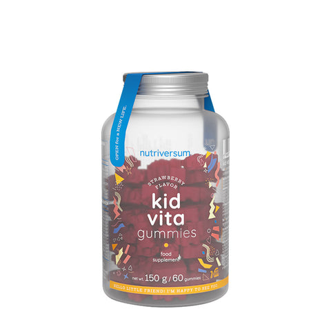 Kid Vita Gummies (60 Gummies, Strawberry Pouch)