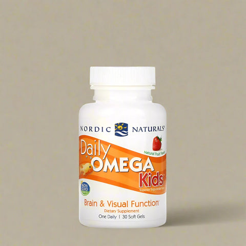 Daily Omega Kids (30 Softgels, Natural Fruit Flavor)