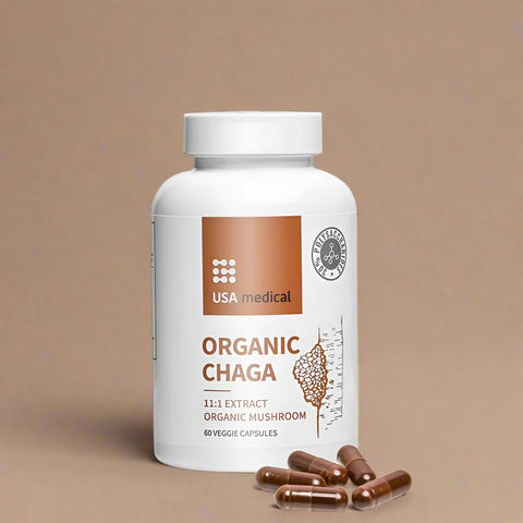 Organic Chaga (60 Capsules)