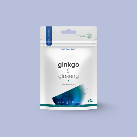 Siberian Ginseng & Gingko Biloba (30 caps)