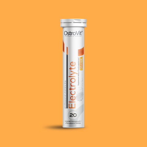 Electrolytes 20 effervescent tablets (Orange)