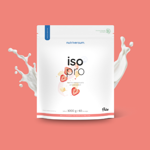 Iso Pro Protein (1000 g, White Chocolate Strawberry)