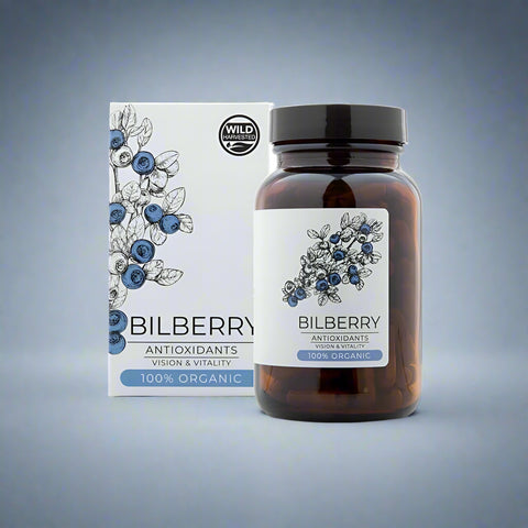 Organic Bilberry, 60 capsules