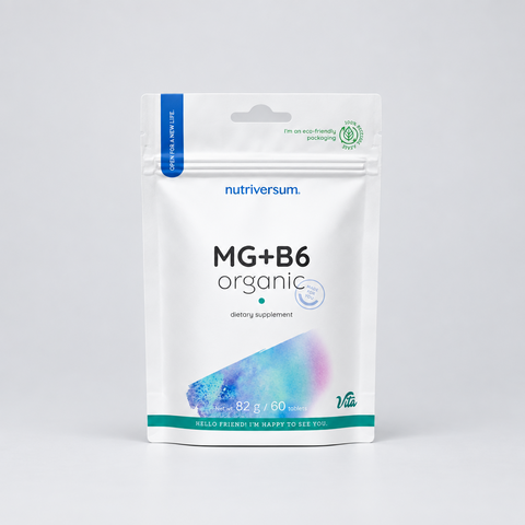 Magnesium + B6 Organic (60 Tablets)