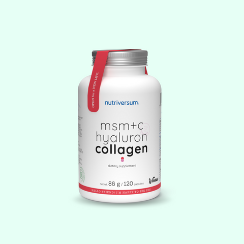MSM+C Hyaluron Collagen (120 Capsules)