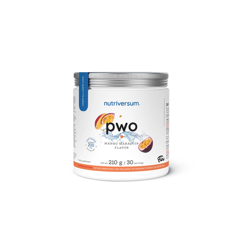 Nutriversum PWO 210 g Mango-Maracuja 200 mg caffeine